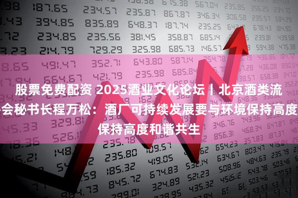 股票免费配资 2025酒业文化论坛丨北京酒类流通行业协会秘书长程万松：酒厂可持续发展要与环境保持高度和谐共生